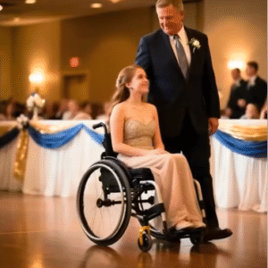 After my parents split and my mom pas