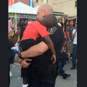 He Fell Asleep in a Police Officer’s Arms—But That’s Not