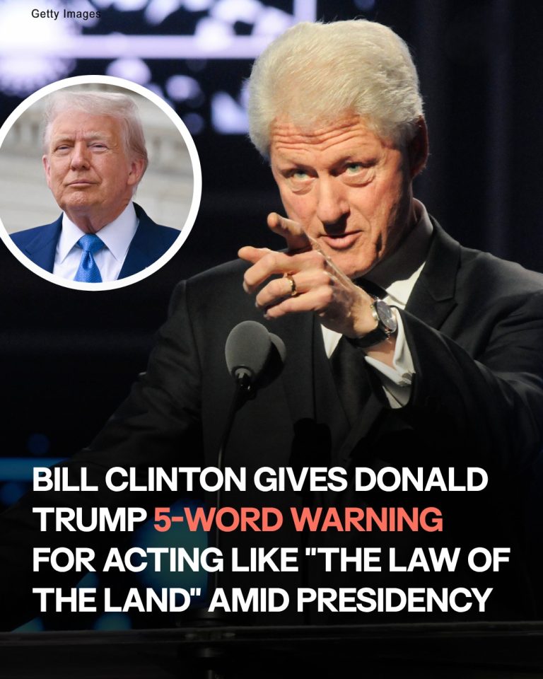 Former President Bill Clinton Speaks up About Donald