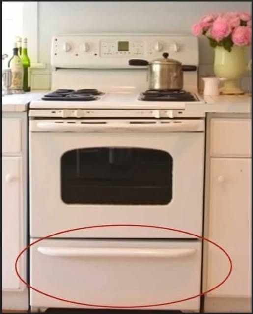 Most folks get this wrong. What is the drawer underneath stove