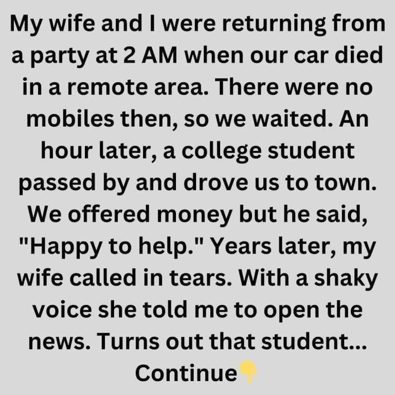 The Night We Were Saved by a Future