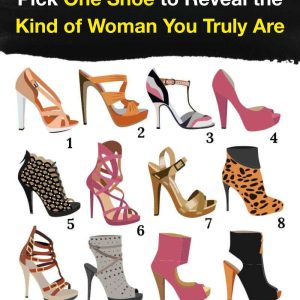 Pick One Shoe to Reveal the Kind of