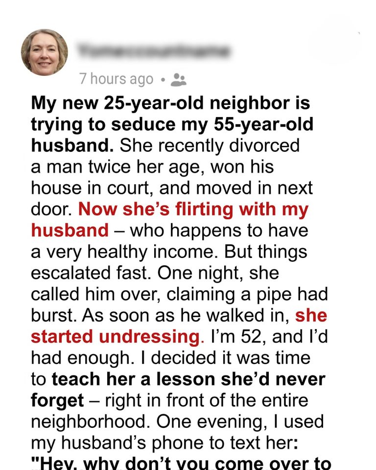 My New Neighbor Was Shamelessly Flirting with My