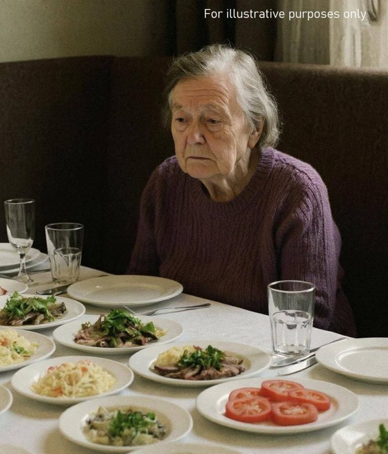 No One from Her Family Showed up for Our Café Ol