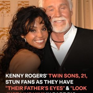 Unseen Image of Kenny Rogers’ Twin Sons at 21 Goes Viral