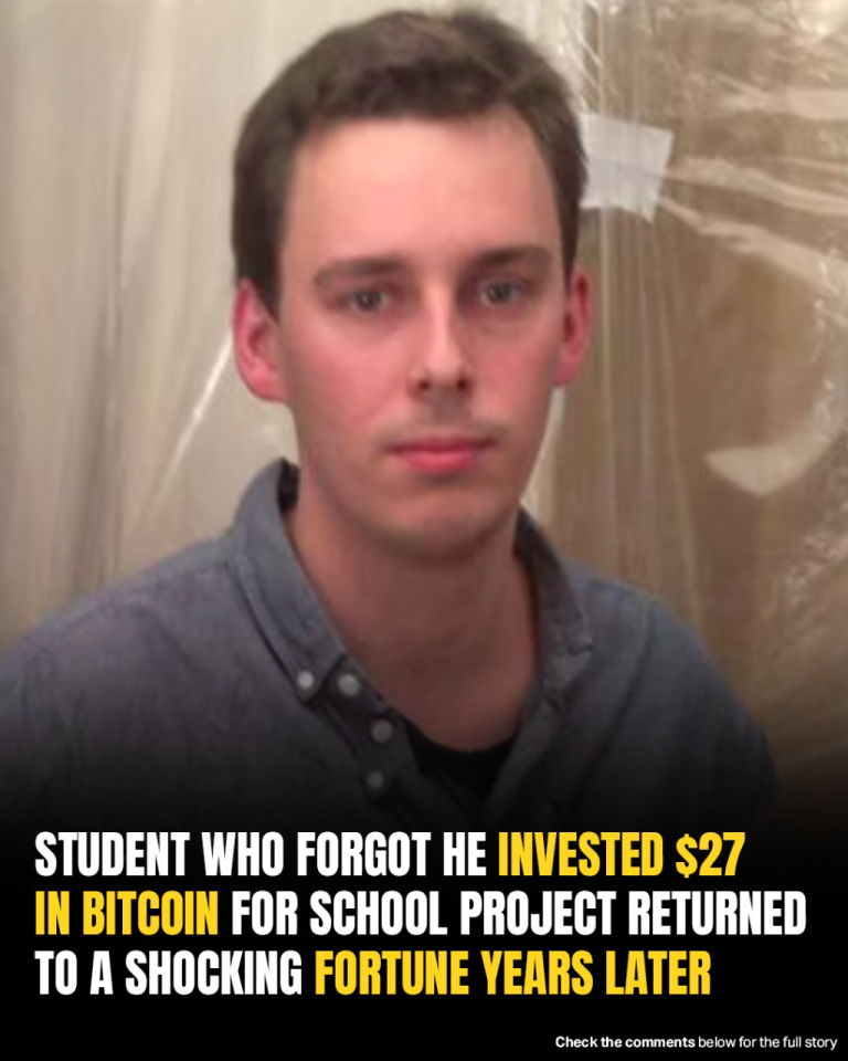 Student Forgot $27 Bitcoin Investment