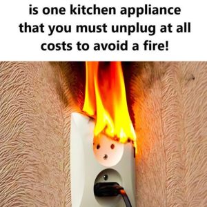 The Kitchen Appliance You Should Always Unplug at