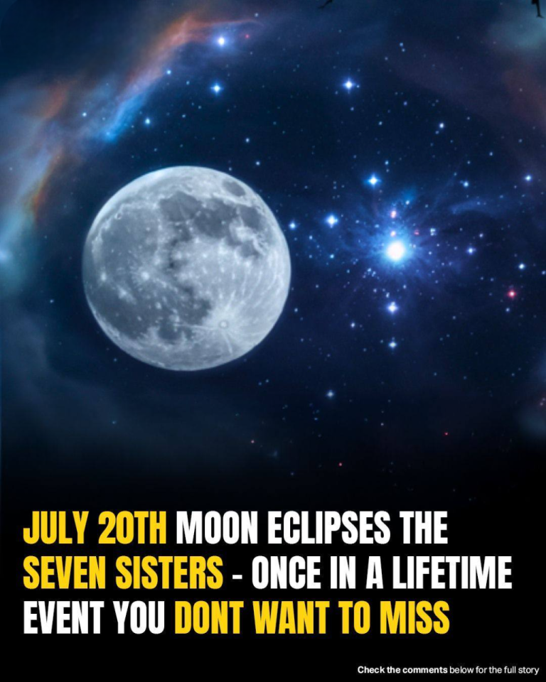 July 20th Moon Eclipses The Seven Sisters – Once In A