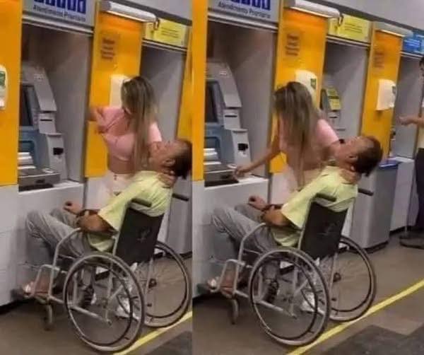 Woman takes her deceased uncle to withdraw