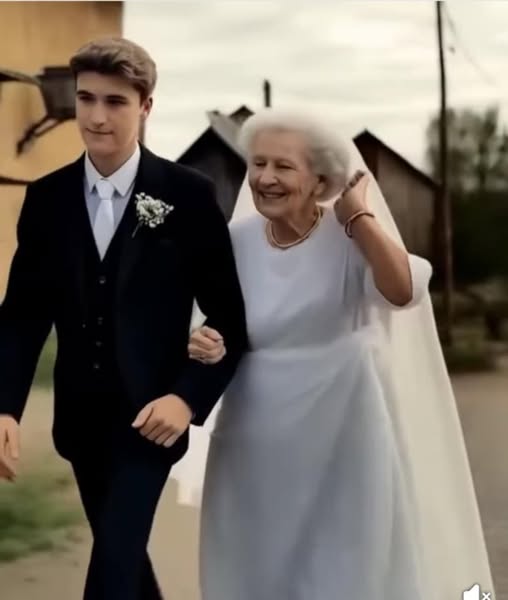 Poor young boy marries 70 Years old Woman