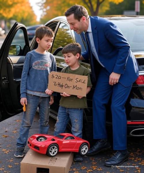 A Millionaire Saw Twin Boys Selling Their Only Toy—He