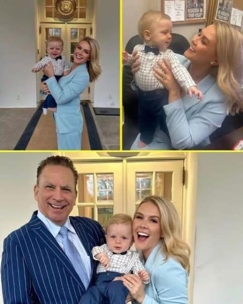 Karoline Leavitt brings her baby to work and captures