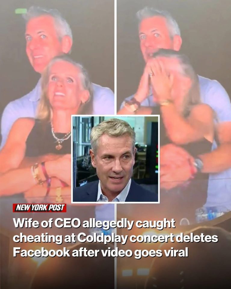 Wife of CEO allegedly caught cheating at Coldplay concert