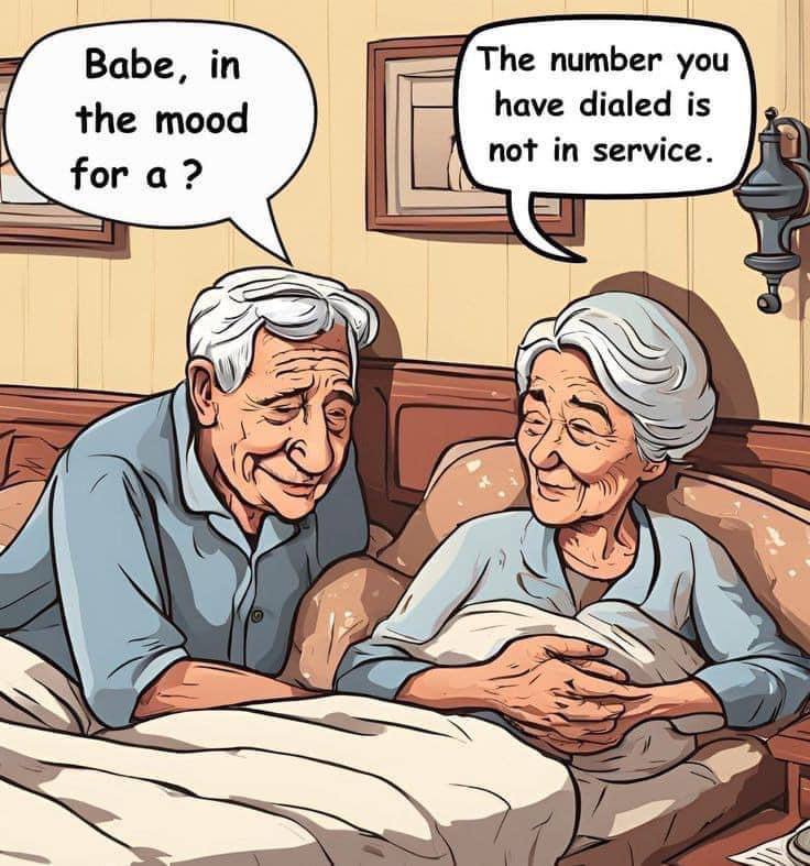 An elderly gentleman goes