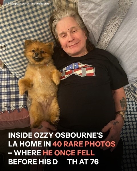 Take a Look at Ozzy Osbourne’s Los Angeles Home