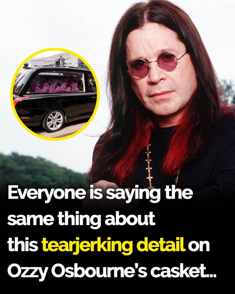 Beautiful detail on Ozzy Ozbourne’s