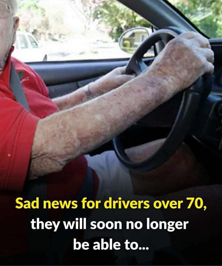 Sad news for drivers over 70, they will soon no longer be
