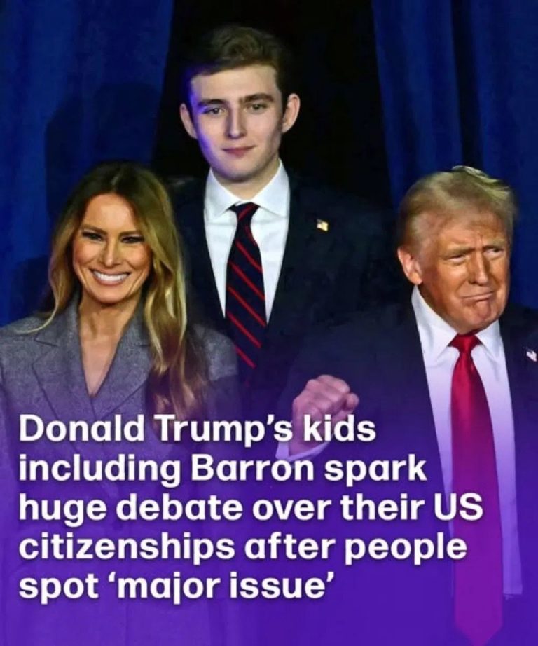 Donald Trump’s kids including Barron spark huge debate