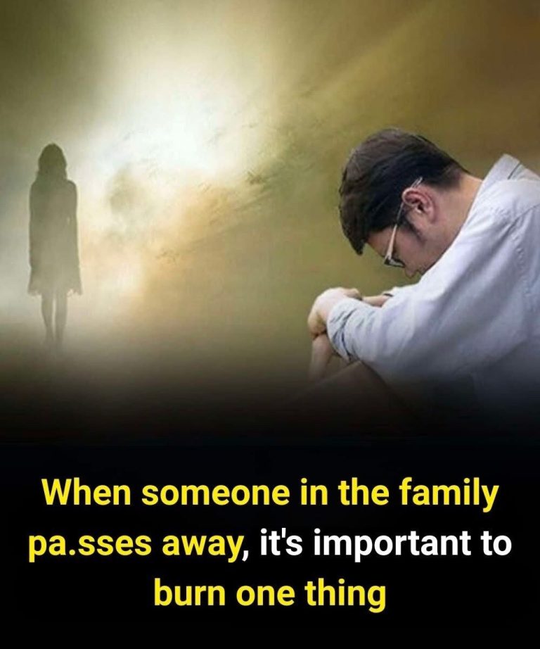 The One Thing You Must Burn After Someone P