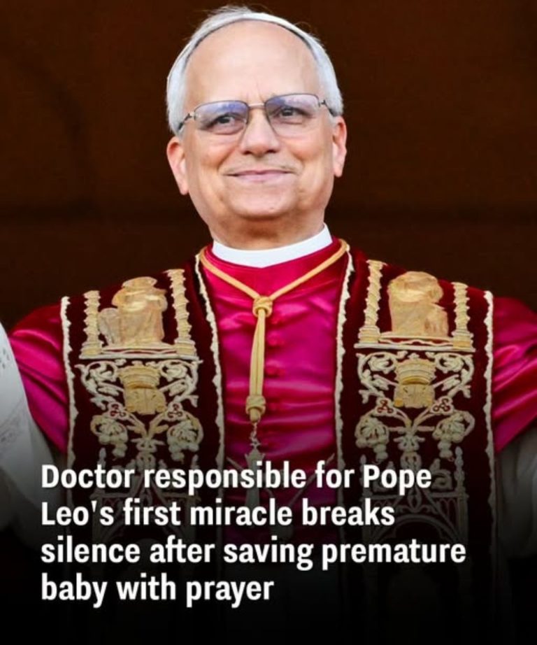 Doctor responsible for Pope Leo’s first miracle break