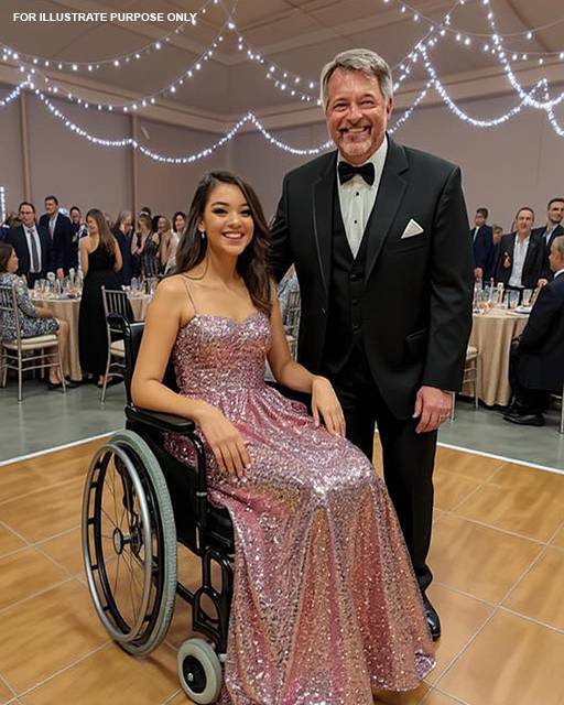 Dad Takes Disabled Daughter to Prom, Finds $10K Check for ‘Dad of the Year’ in Mailbox Later