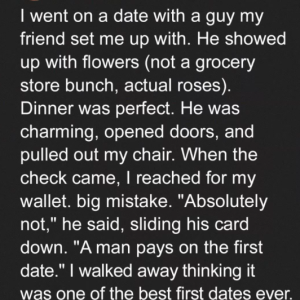 My Date Insisted on Paying the Bill — I Wish I’d Said No