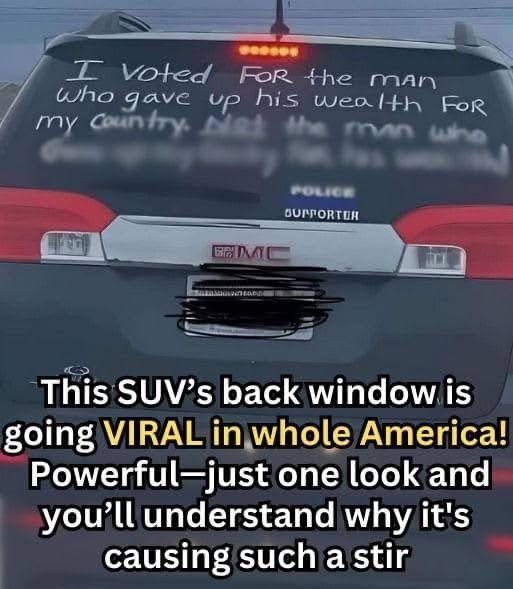 “The Message on the Back Window