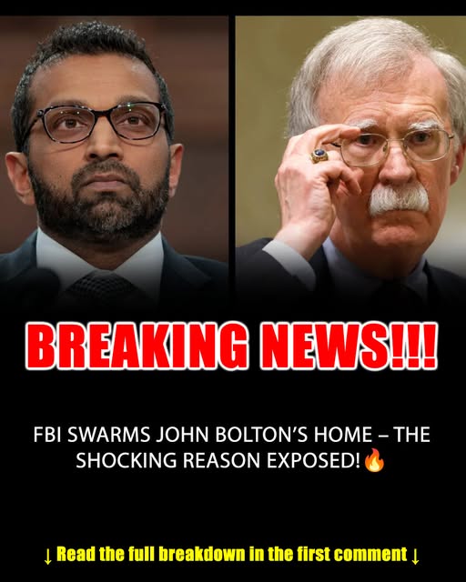 FBI RAID ON JOHN BOLTON’S HOME IGNITE