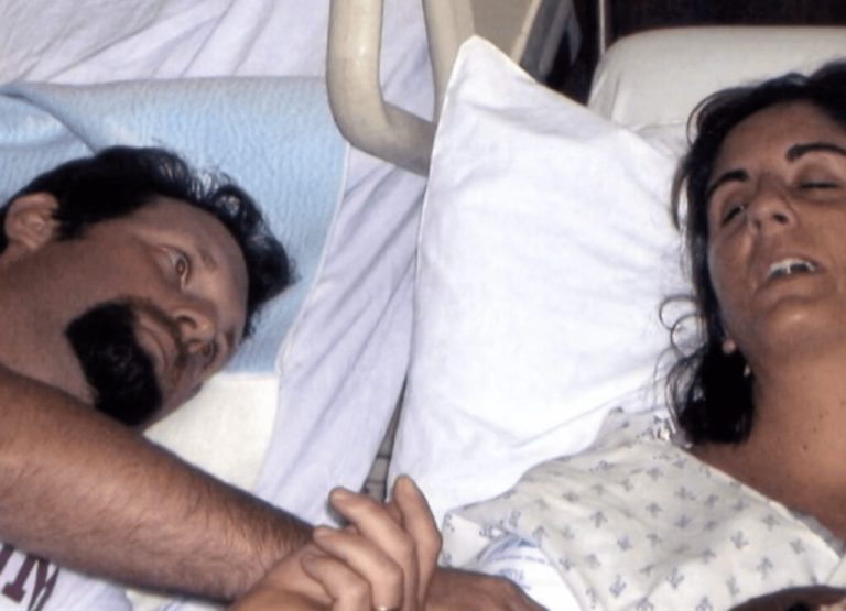 Man Says Goodbye To His Wife As They