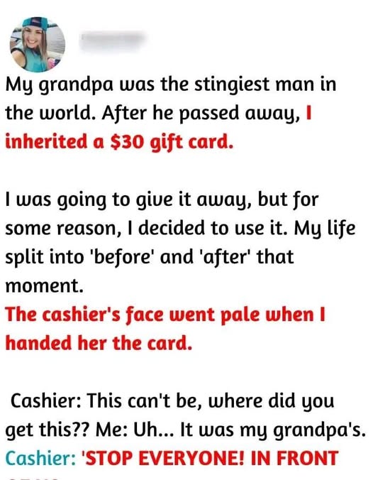 MY GRANDMA’S LEGACY