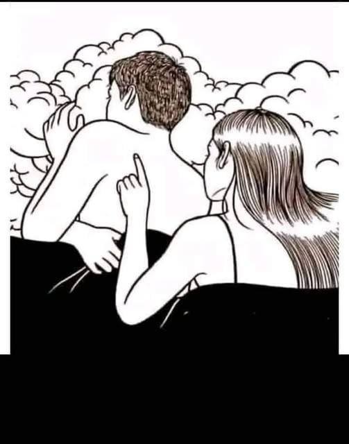 If your partner turns their back on y