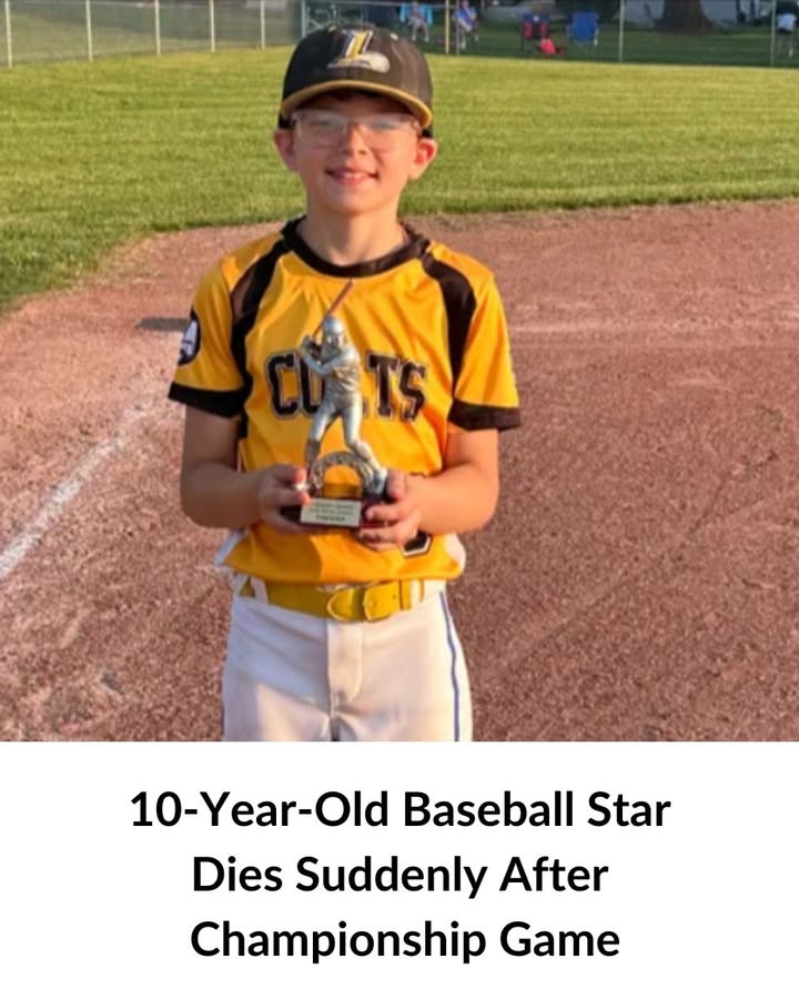 Year-Old Baseball Star D ies Sudden