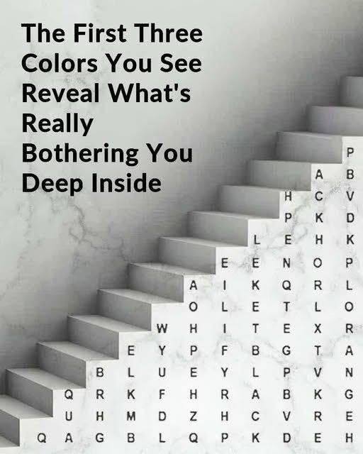 What the First Color You Notice Might Say About Your Next