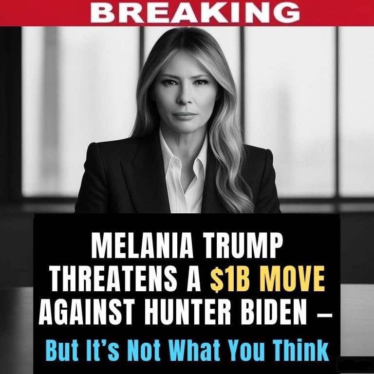 Melania Trump’s $1 Billion Ultimatum to Hunter Biden