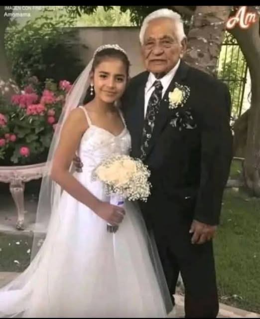 Poor black girl marries 72 Years old Man, 1