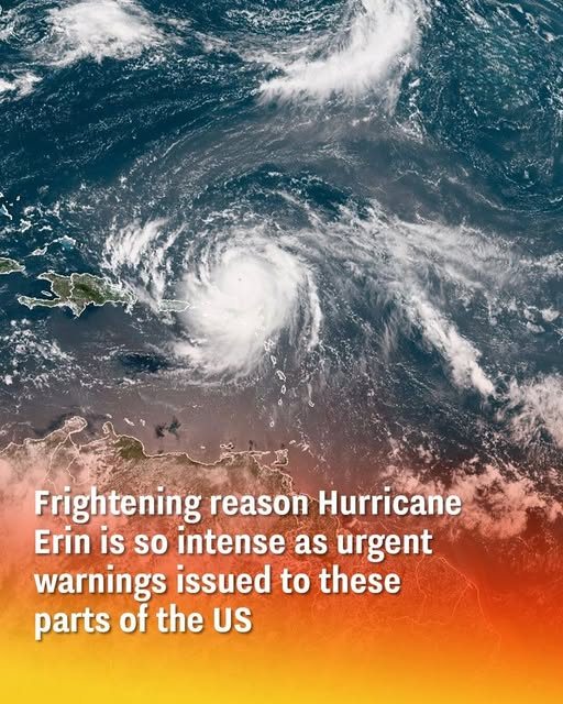 Frightening reason Hurricane Erin is so intense as urgent
