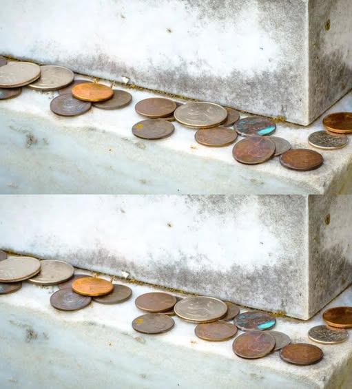 The Hidden Meanings of Coins Left on Gravestones
