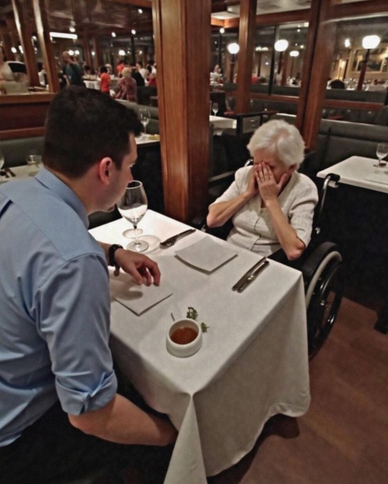 Son Makes Elderly Mother in Wheelchair Cry at