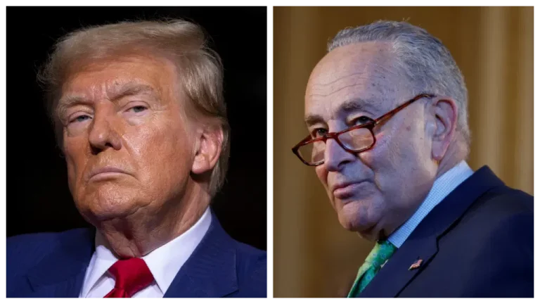 Trump Tells Schumer ‘Go to Hell’ After…