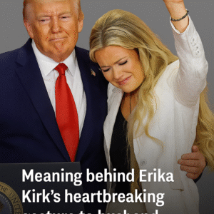 Meaning behind Erika Kirk’s heart