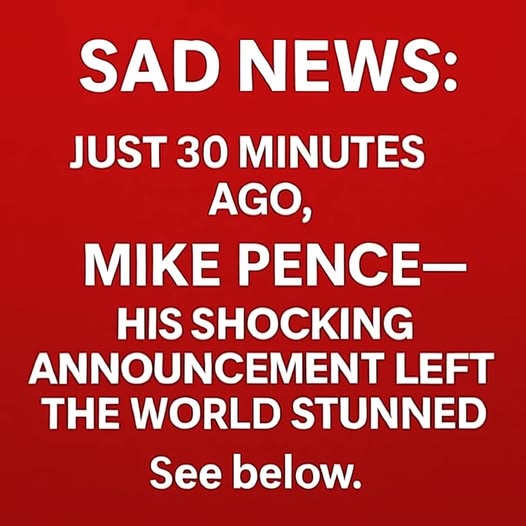 MIKE PENCE BREAKS DOWN IN TEARS DURING