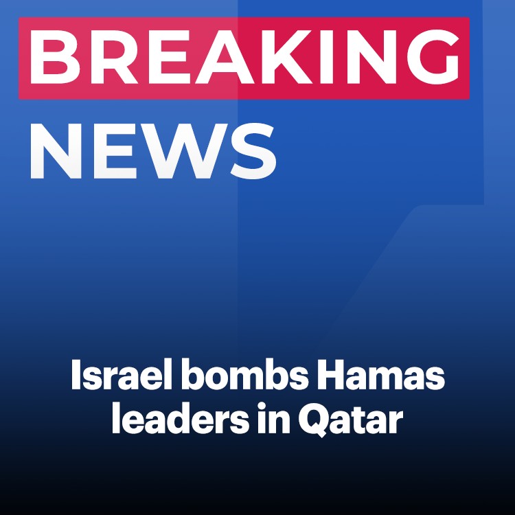 Is raelb ombs Hamas leaders in Qatar