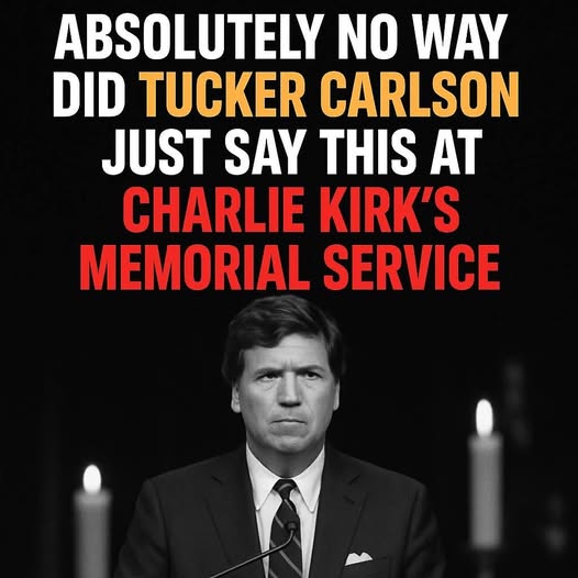 Tucker Carlson’s Shocking Tribute to