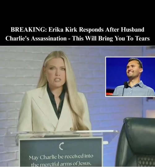 Erika Kirk Speaks Out After Husband Charlie
