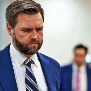 JD Vance with tears in their eyes ma