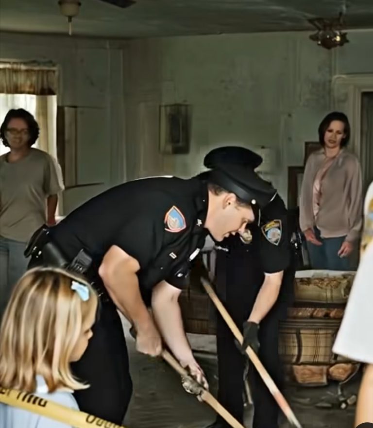 A girl alerted the police, claiming her father was