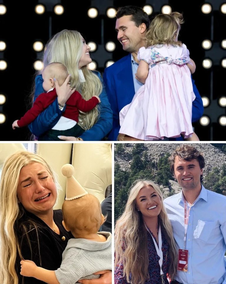 “CHARLIE KIRK’S WIFE COLLAPSED IN A SCREAM –