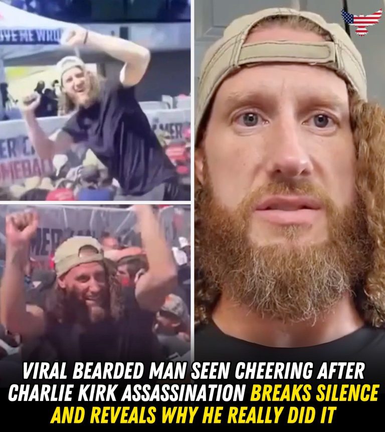 Viral bearded man seen cheering after Ch