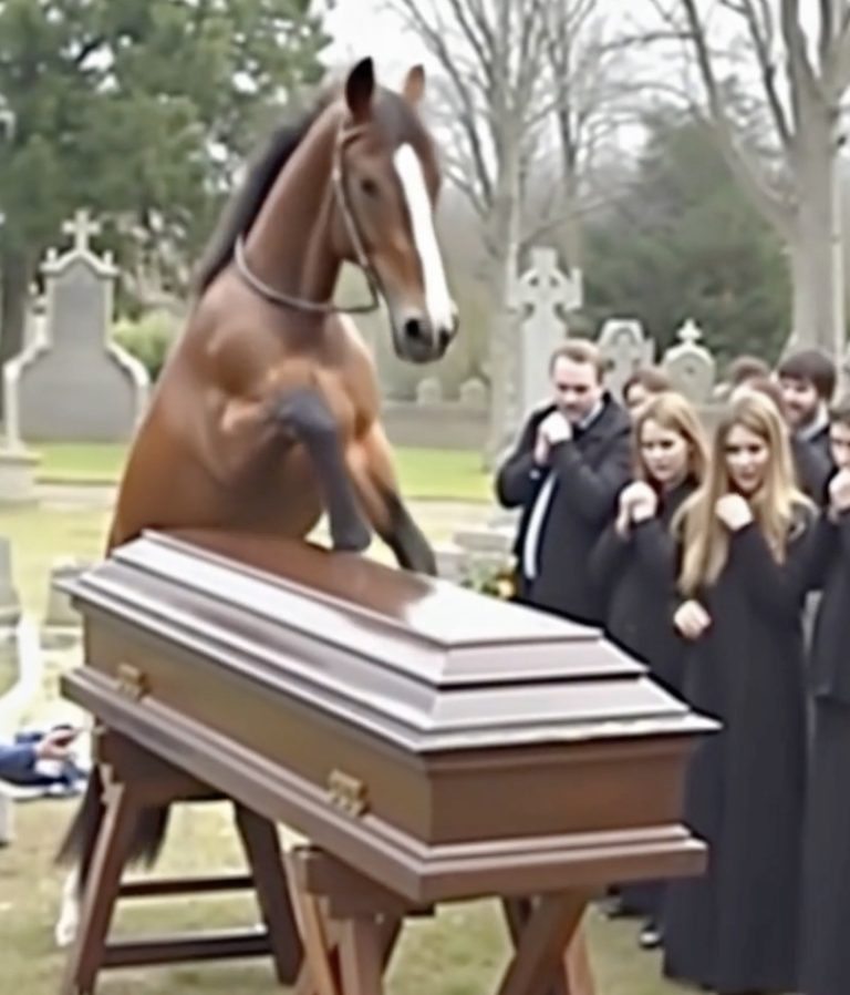 On the day of my husband’s funeral, his hor