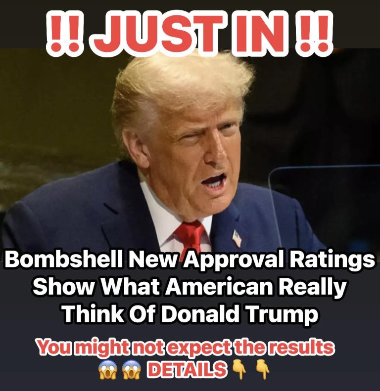 Bombshell New Approval Ratings Re